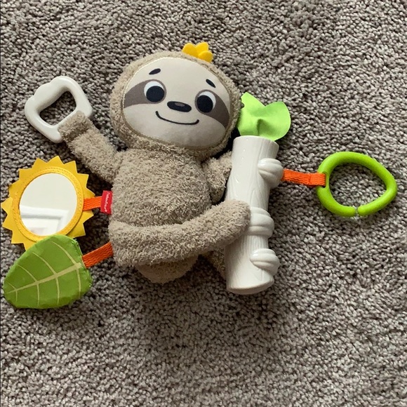 baby sloth toy fisher price